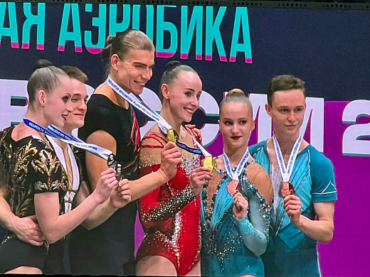 3 награды завоевали ивановские аэробисты на Чемпионате России  